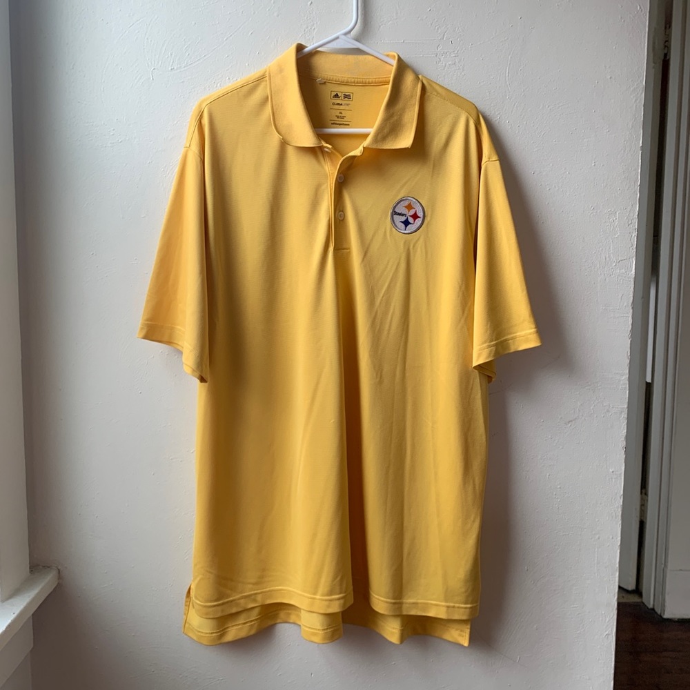 Adidas Climalite Steelers Golf Shirt